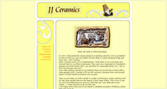 Desktop Screenshot of jjceramics.ca